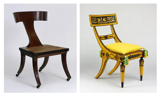 Kursi Yunani Kuno. Sumber: Designerscall