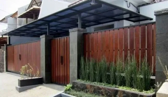 pagar kayu