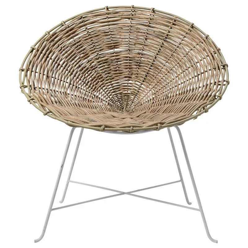 Kursi braided papasan 